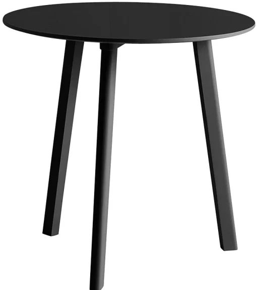 Hay Runder Tisch Copenhague Cph Deux 220 Holz/ O 75 Cm - Schwarz New
