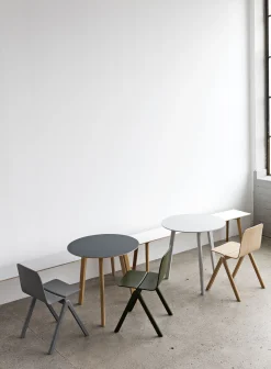 Hay Runder Tisch Copenhague Cph Deux 220 Holz/ O 75 Cm - Schwarz New