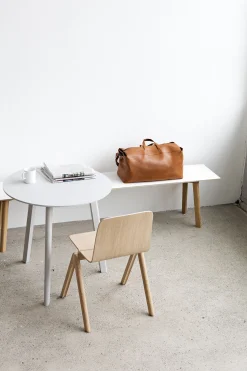 Hay Runder Tisch Copenhague Cph Deux 220 Holz/ O 75 Cm - Schwarz New