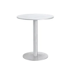 valerie objects Runder Tisch S Grau Metall /  - O 65,5 Cm - Aluminium Outlet