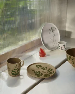 Marimekko Salatschussel Elokuun Varjot Keramik Grun / 1,5L - Erde - Grun Store