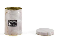 Diesel living with Seletti Schachtel Alumarble Round Metall Rosa Beige / Metall In Marmoroptik - Gold - Hellrosa Marmoriert Clearance