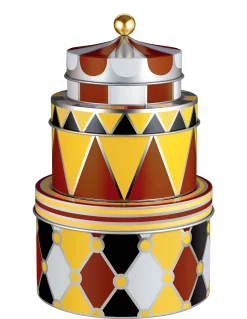 Alessi Schachtel Circus Metall / 3Er-Set - Metall - Bunt Online