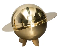 Diesel living with Seletti Schachtel Cosmic Diner - Lunar Metall Gold - Messing/ Glanzend Shop
