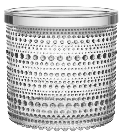 Iittala Schachtel Kastehelmi Glas/ O 11,6 Cm - Transparent Online