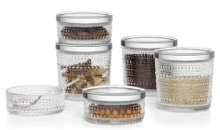 Iittala Schachtel Kastehelmi Glas/ O 11,6 Cm - Transparent Online
