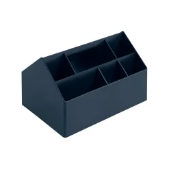 Muuto Schachtel Sketch Plastikmaterial Blau / 26 X 17,5 Cm - Recycling-Kunststoff - Nachtblau Cheap