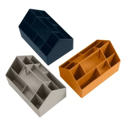 Muuto Schachtel Sketch Plastikmaterial Blau / 26 X 17,5 Cm - Recycling-Kunststoff - Nachtblau Cheap