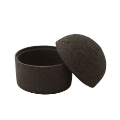 AYTM Schachtel Terra Keramik Braun / O 10,7 X H 10,6 Cm - Ton - Marron Java Outlet