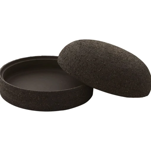 AYTM Schachtel Terra Keramik Braun / O 16 X H 8,6 Cm - Ton - Marron Java New