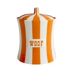 Jonathan Adler Schachtel Vice - Woof Keramik Orange / Porzellan - O 16 X H 20 Cm - Orange - Weis Hot