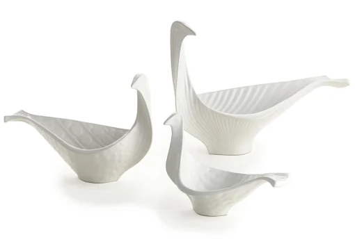 Jonathan Adler Schale Bird Keramik/ L 27 Cm X B 15 Cm - Weis Cheap