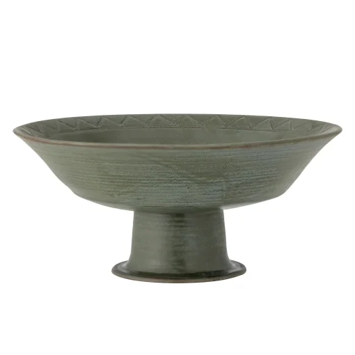 Bloomingville Schale Bodie Keramik/ Steingut - O 31 X H 14 Cm - Grun Online