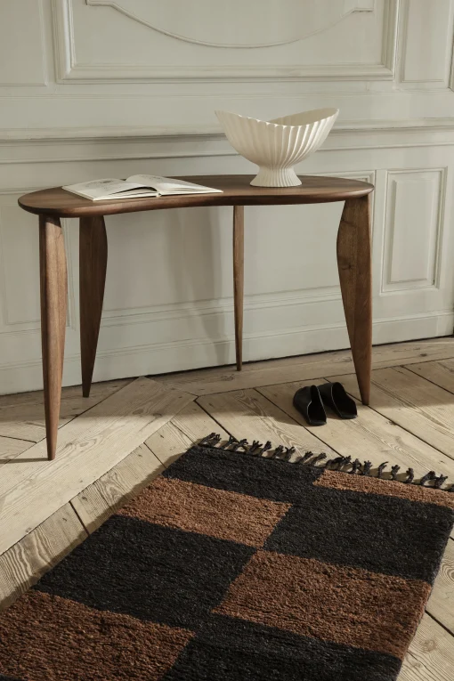 Ferm Living Schale Fountain Keramik/ Tafelaufsatz - 41 X 30 X H 24 Cm - Weis Cheap