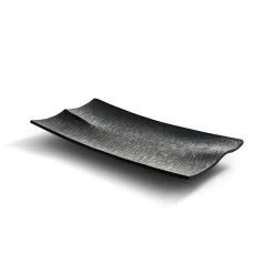 Ethnicraft Schale Japan Holz/ Handgeschnitztes Mahagoni 40 X 21 Cm - Schwarz Discount