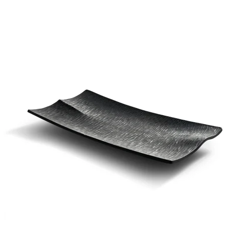 Ethnicraft Schale Japan Holz/ Handgeschnitztes Mahagoni 40 X 21 Cm - Schwarz Discount