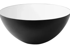 Normann Copenhagen Schale Krenit Metall Weis Schwarz O 16 Cm - Schwarz - Weis Best