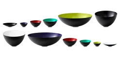Normann Copenhagen Schale Krenit Metall Weis Schwarz O 16 Cm - Schwarz - Weis Best