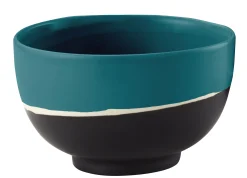 Maison Sarah Lavoine Schale Sicilia Keramik Blau Schwarz / O 8,5 Cm - Blue Sarah - Schwarz - Weis Discount