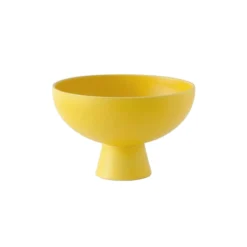 raawii Schale Strom Small Keramik Gelb / O 15 Cm - Keramik / Handgefertigt - Freesia Gelb Online