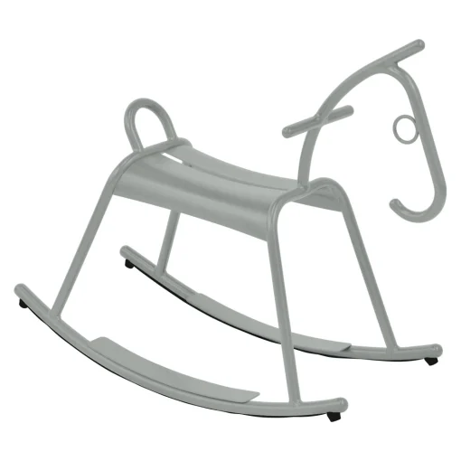 Fermob Schaukelpferd Adada Metall Grau / Innenbereich-Außenbereich - Gris Lapilli Cheap