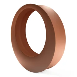 Moooi Schaukelstuhl O. Plastikmaterial Orange / O 164 Cm - Terracotta Best Sale