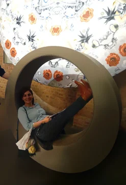Moooi Schaukelstuhl O. Plastikmaterial Orange / O 164 Cm - Terracotta Best Sale