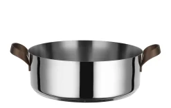 Alessi Schmortopf Edo Metall / H 10 Cm - 3,25 L - Braun - Metall Cheap