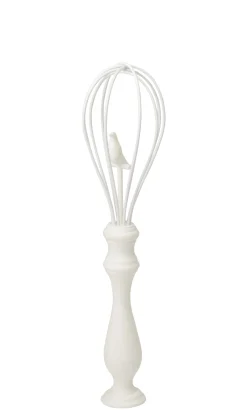 Pa Design Schneebesen Bird Whisk Metall Plastikmaterial - Weis Best