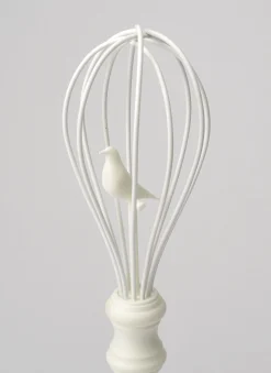 Pa Design Schneebesen Bird Whisk Metall Plastikmaterial - Weis Best