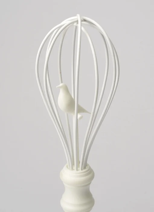 Pa Design Schneebesen Bird Whisk Metall Plastikmaterial - Weis Best