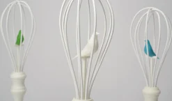 Pa Design Schneebesen Bird Whisk Metall Plastikmaterial - Weis Best