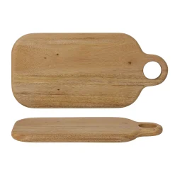 Bloomingville Schneidebrett Abbas Holz Natur / - 37 X 18 Cm - Mahagoni Discount