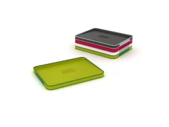 Joseph Joseph Schneidebrett Cut & Carve Plastikmaterialgros - Schrage Oberflache - Rot Best
