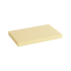 Hay Schneidebrett Half & Half Plastikmaterial Gelb Medium / 30 X 20 Cm - Polyethylen - Hellgelb Outlet