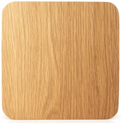 Eva Solo Schneidebrett Nordic Kitchen Holz Natur / Mini-Tapasplatte - 16 X 16 Cm - Eiche Fashion
