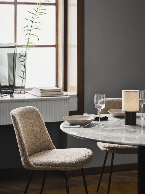 &tradition Schnurlosleuchte Manhattan Sc52 Metall Textil Beige / Metall & Stoff - Beige - Bronze Online