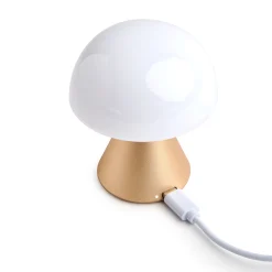 Lexon Schnurlosleuchte Mina Mini Led Metall Plastikmaterial Gold / Led - H 8,3 Cm / Indoor - Rosegold Online