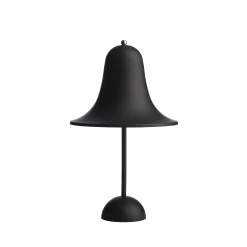 Verpan Schnurlosleuchte Pantop Portable Led Plastikmaterial/ Verner Panton (1980) - Schwarz Hot