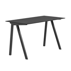 Hay Schreibtisch Copenhague Cph 90 Desk Plastikmaterial Holz / L 130 Cm - Schwarz New