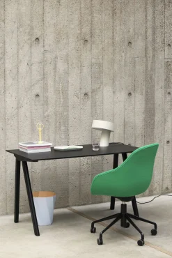 Hay Schreibtisch Copenhague Cph 90 Desk Plastikmaterial Holz / L 130 Cm - Schwarz New