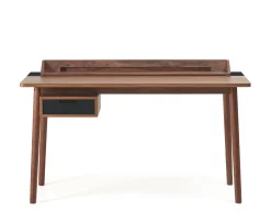 Harto Schreibtisch Honore Holz Natur / Nussbaum - Nussbaum - Schiefergrau Store
