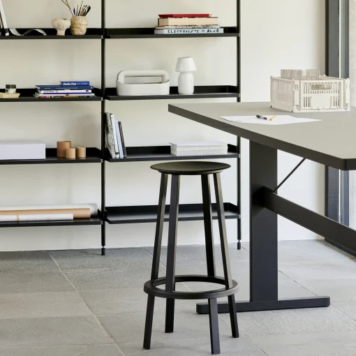 Hay Schreibtisch Passerelle Holz / 140 X 65 Cm - Schwarz Discount
