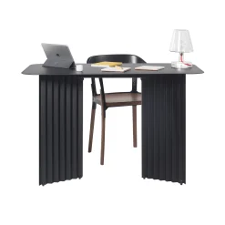 RS BARCELONA Schreibtisch Plec Metall/ 115 X 60 Cm - Stahl-Tischplatte - Schwarz Cheap