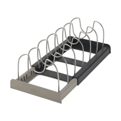 Joseph Joseph Schubladenorganisator Drawerstore Plastikmaterial/ Ausziehbar L 30 Bis 56 Cm - Fur Deckel & Töpfe - Grau Cheap