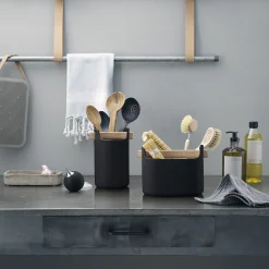 Eva Solo Seifenspender  Plastikmaterial/ Nachgiebige Birne - Schwarz - Stahl Sale