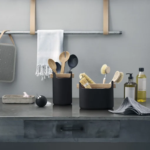 Eva Solo Seifenspender  Plastikmaterial/ Nachgiebige Birne - Schwarz - Stahl Sale