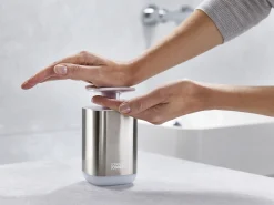 Joseph Joseph Seifenspender Presto Steel Metall / Hygienisch - Stahl - Stahl - Weis Best Sale