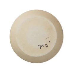 Ferm Living Servierplatte Ceramic Keramik / O 37,5 Cm - Kann An Der Wand Befestigt Werden - Bunt Discount