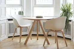 Hay Sessel About A Chair Aac22 Plastikmaterial Weis Holz Natur / Kunststoff & Matt Lackierte Eiche - Matt Lackierte Eiche - Weis Online
